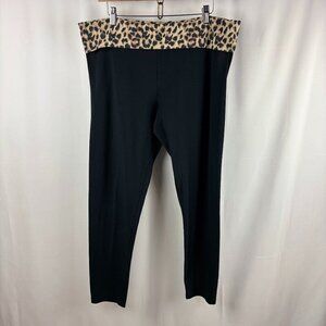 Victoria's Secret Leopard Print Waistband Leggings